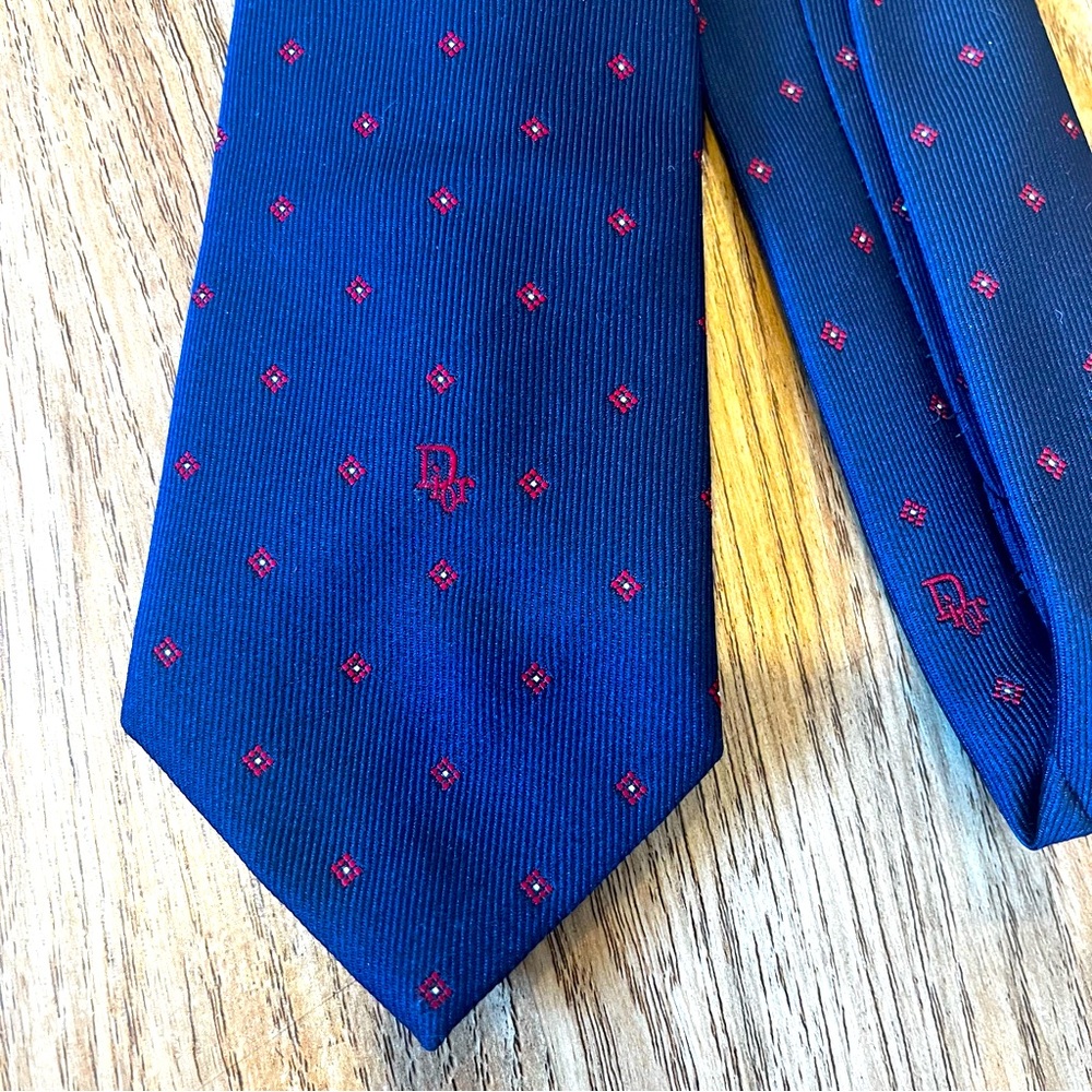 Vintage Dior Silk Blend Tie